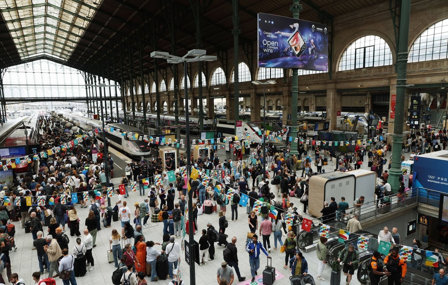 les trains Eurostar en provenance et à destination de Paris sont annulés