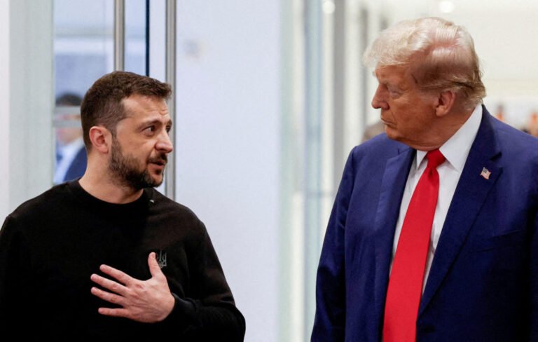 Donald Trump et Volodymyr Zelensky tente de trouver une position commune