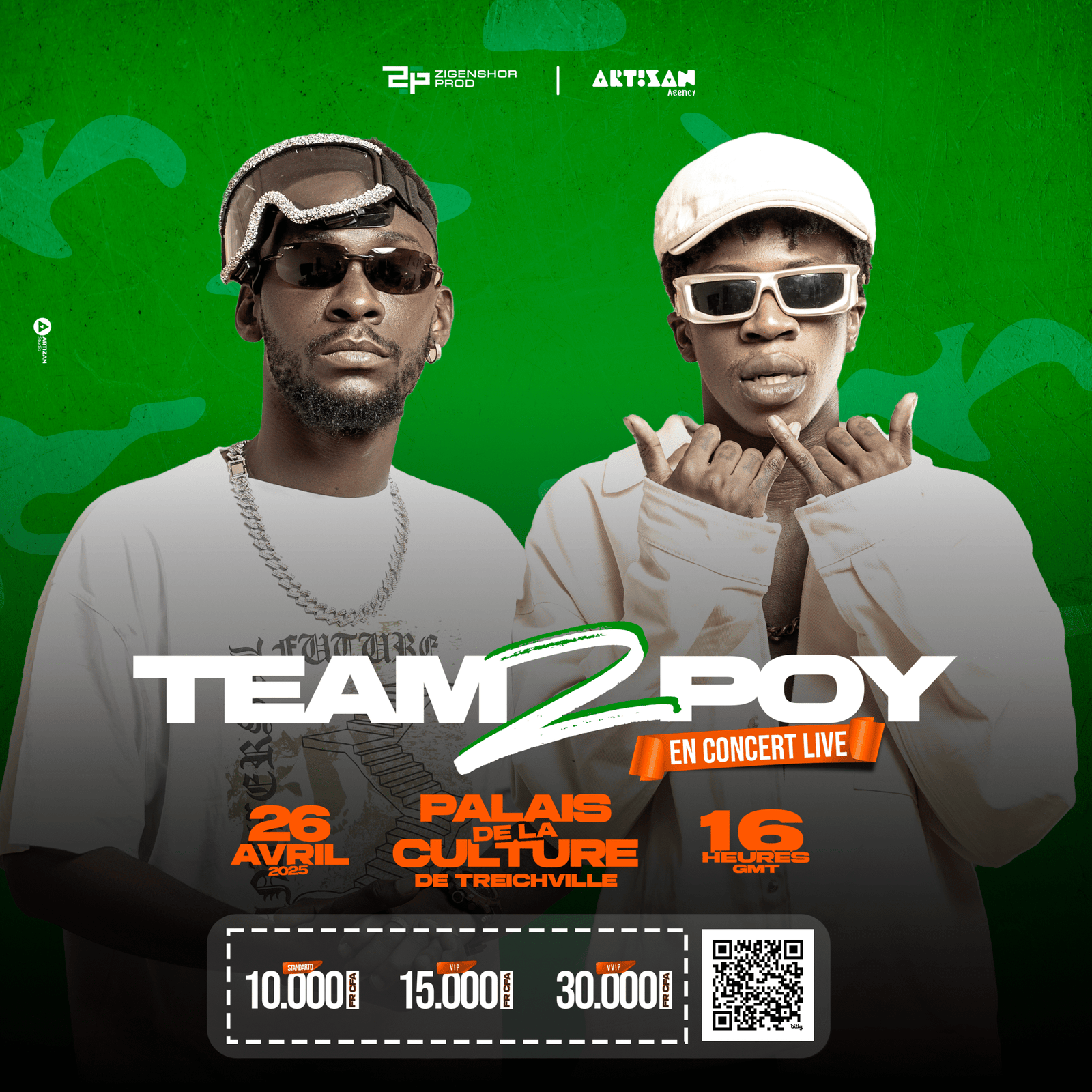 La Team 2 Poy s'apprête à communier avec ses fans