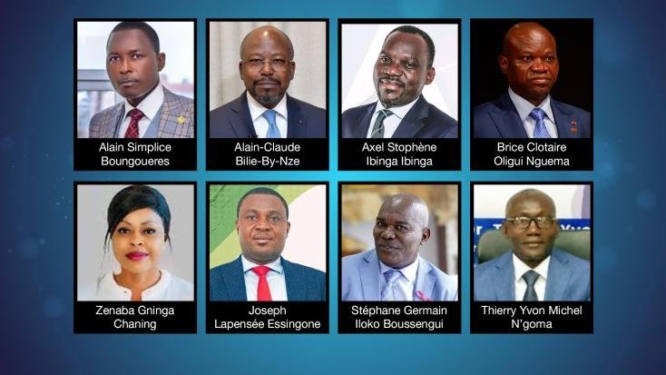 Gabon les candidats en lice pour l'élection présidentielle du 12 avril
