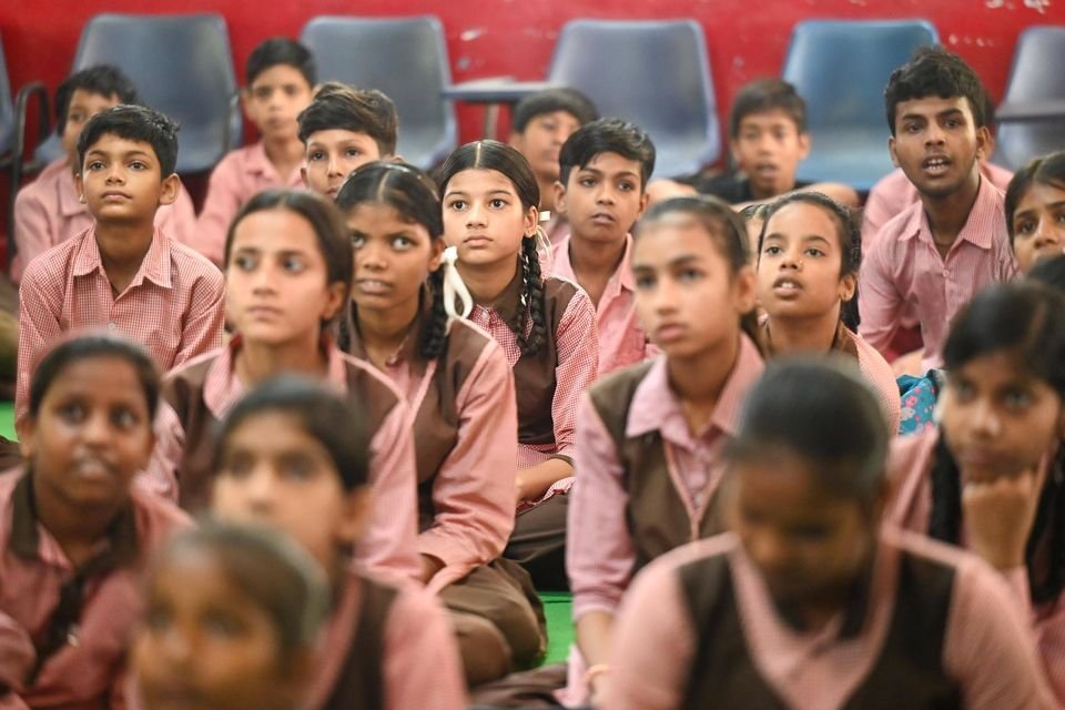 L' école de filles de Thane en Inde