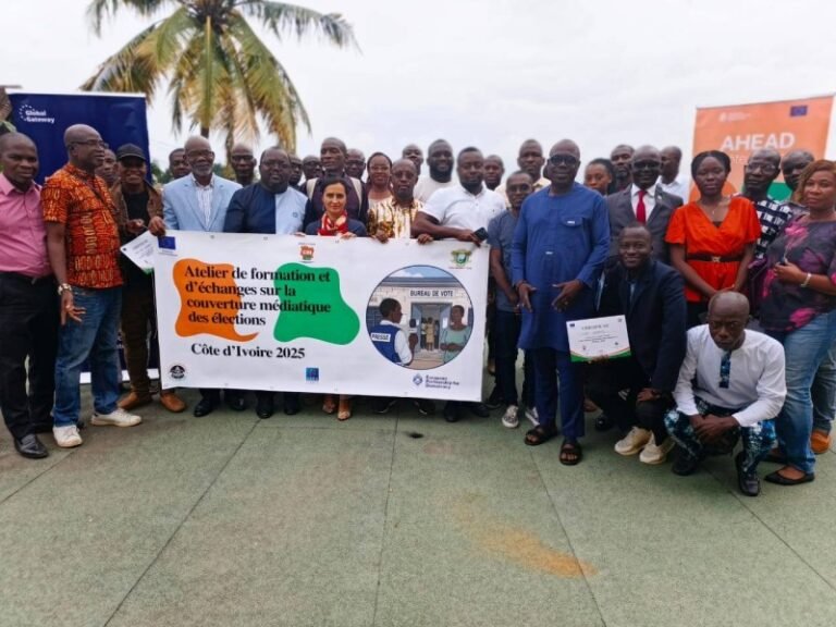 Les journalistes ivoiriens formés sur la couverture médiatique de l'élection présidentielle d'octobre 2025