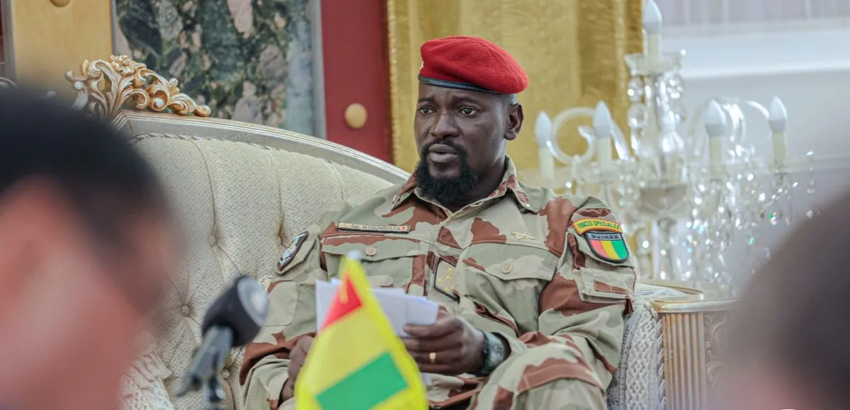 Mamadi Doumbouya Chef d'Etat de la République de Guinée