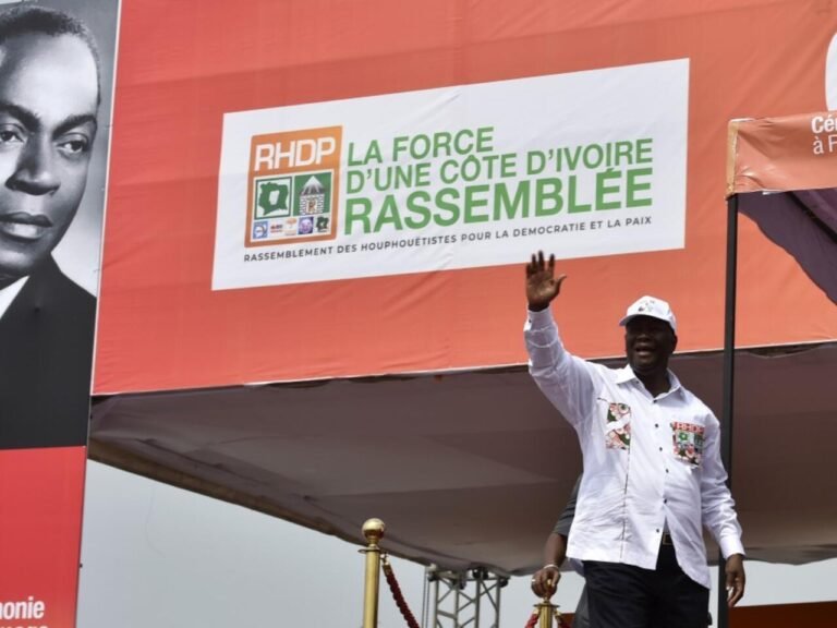 S.E.M Alassane Ouattara Président de la République de Cote d'Ivoire, candidat RHDP à la presidentielle-d'octobre 2025