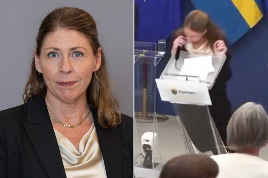 La ministre de la santé suédoise fait un malaise