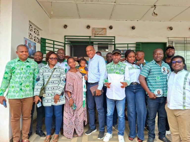 Toumodi : Valentin Kouassi renforce la mobilisation JPDCI‑Urbaine