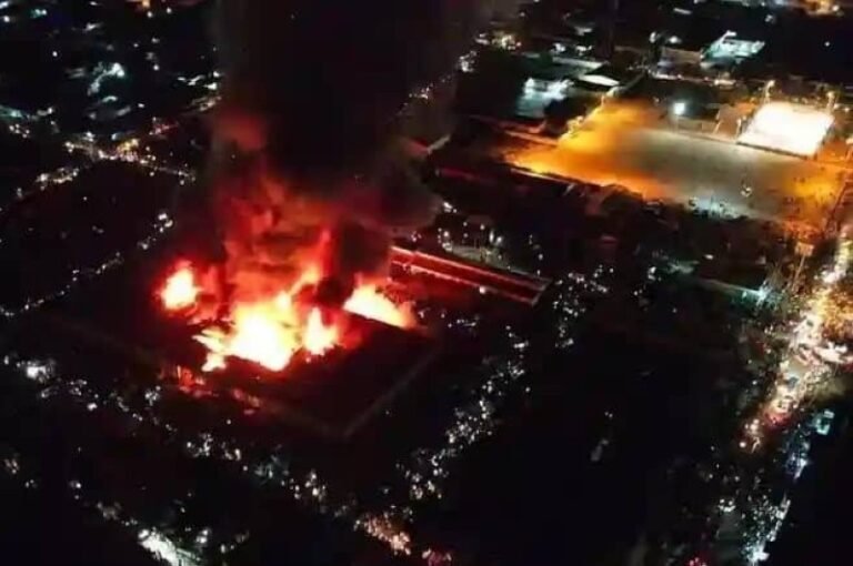 Incendie au marché de Bondoukou : plusieurs commerces détruits