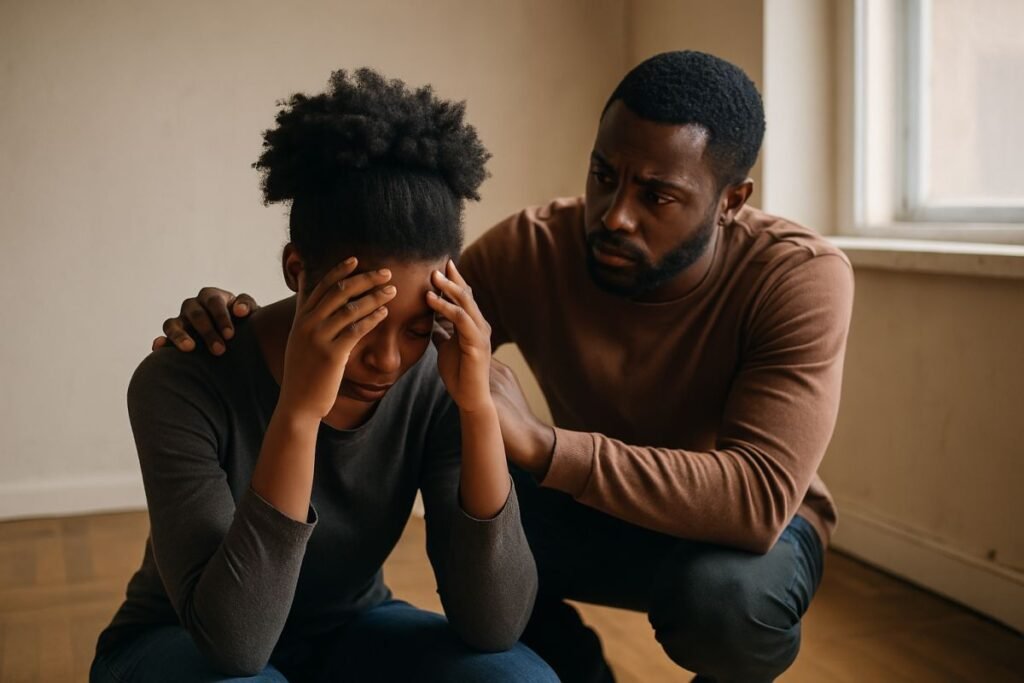 Maîtresse d'un homme marié en pleine réflexion après sept ans d'attente