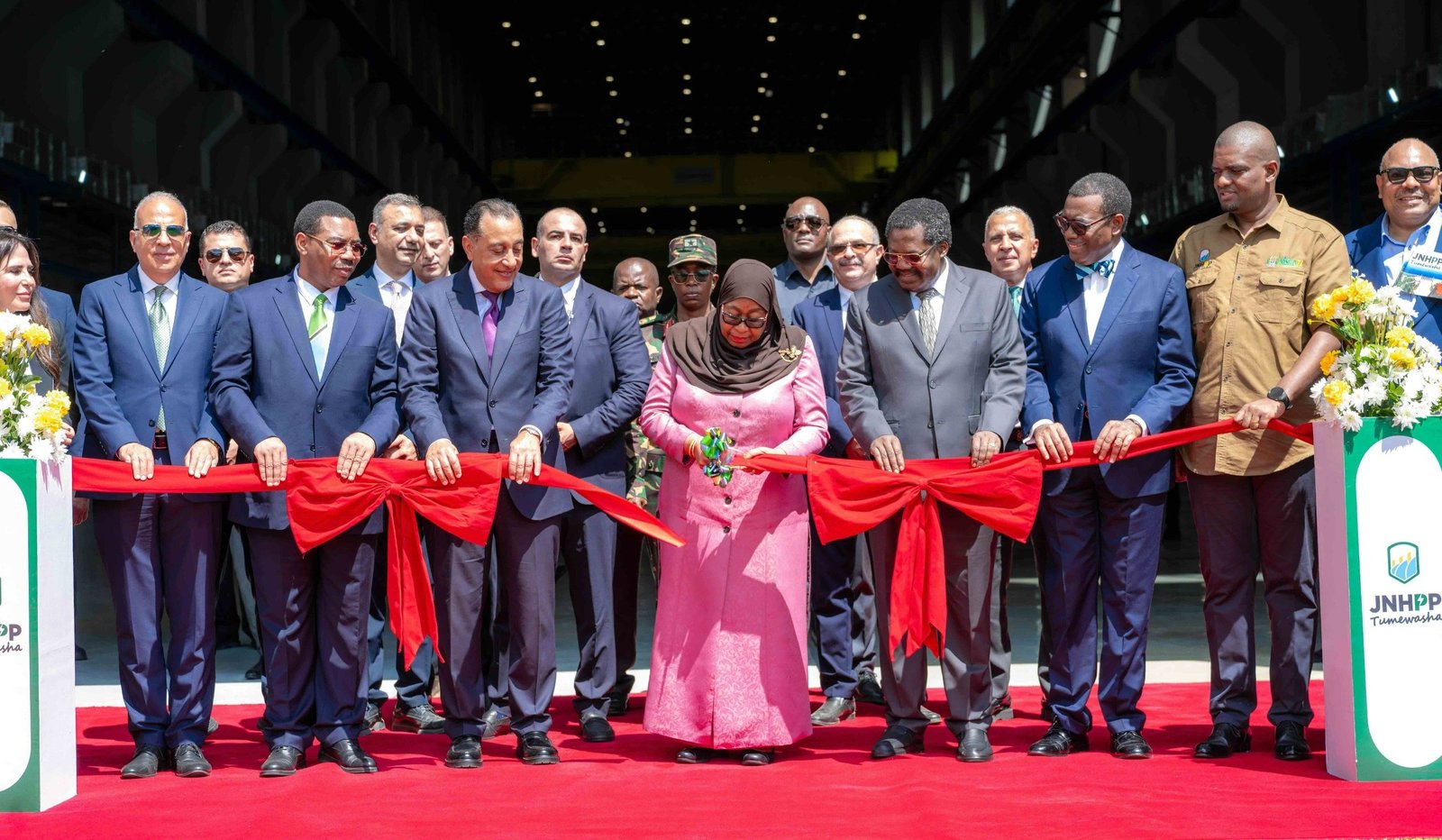 Centrale hydroélectrique Julius Nyerere en Tanzanie