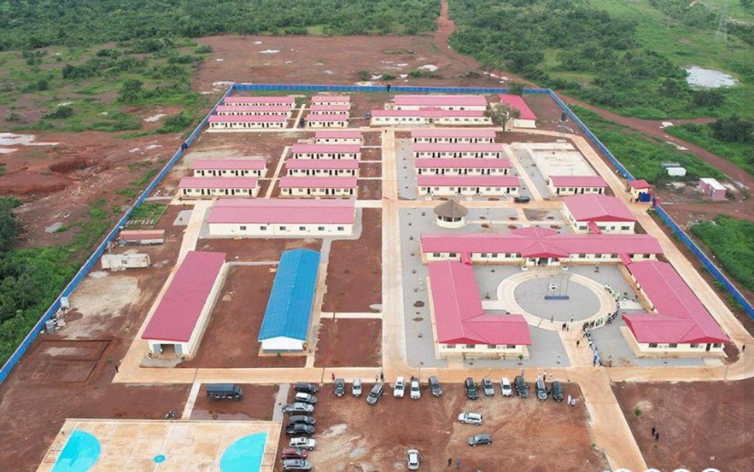 Port sec de Ferkessédougou en chantier dans le Nord de la Côte d’Ivoire